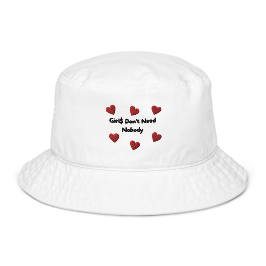 Girl$ Lyrics Series Bucket Hat - Summer 2024 Collection