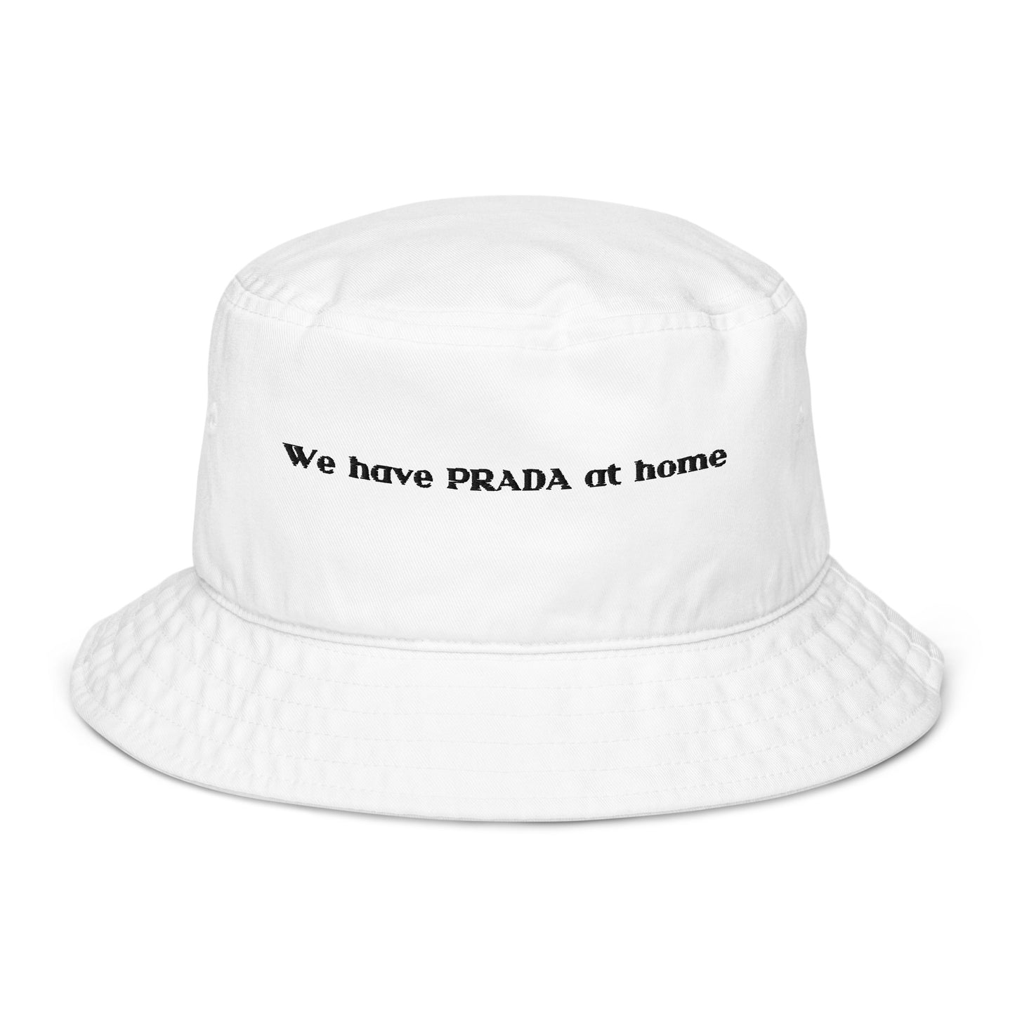 We Have Prada at Home Bucket Hat - Summer 2024 Collection