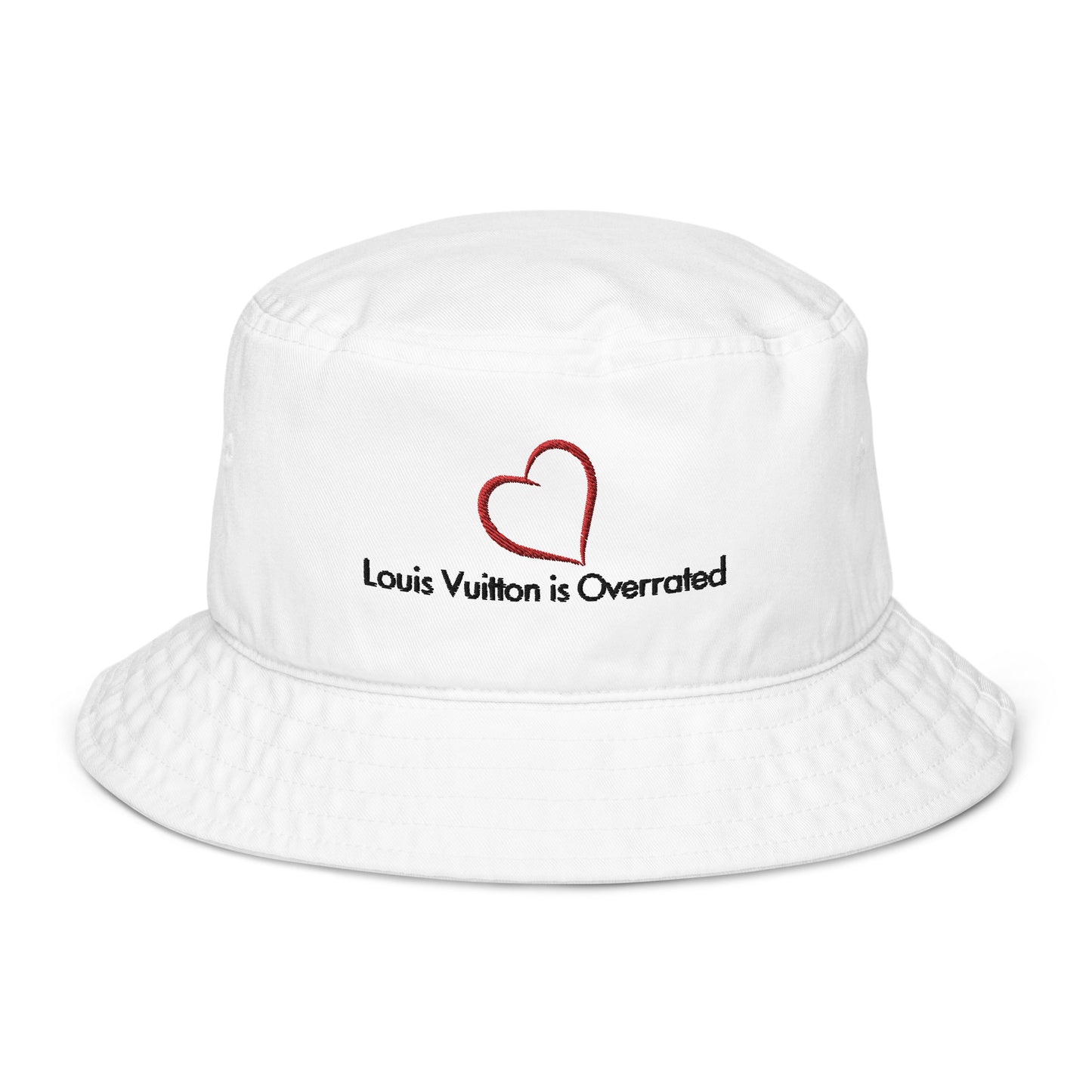 LV is Overrated Bucket Hat - Summer 2024 Collection