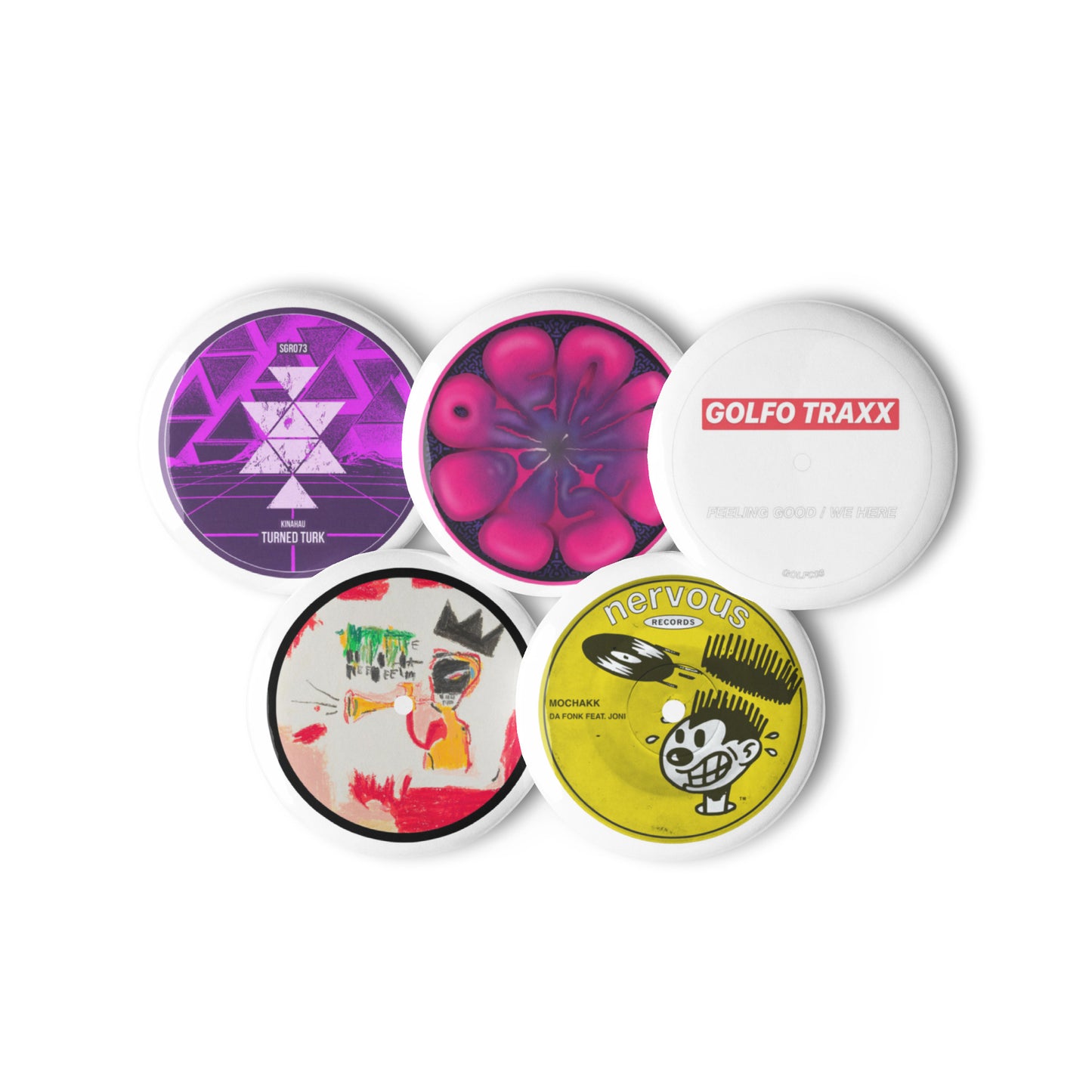 The Funkiest Pin Set 2 Funky Discs Series - Summer 2024 Collection