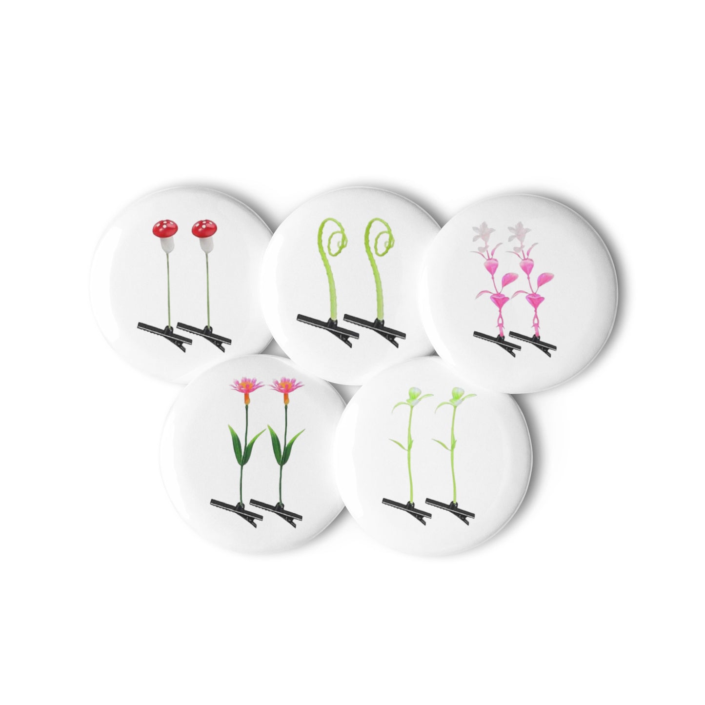 Pin Set Sprouts Series - Summer 2024 Collection