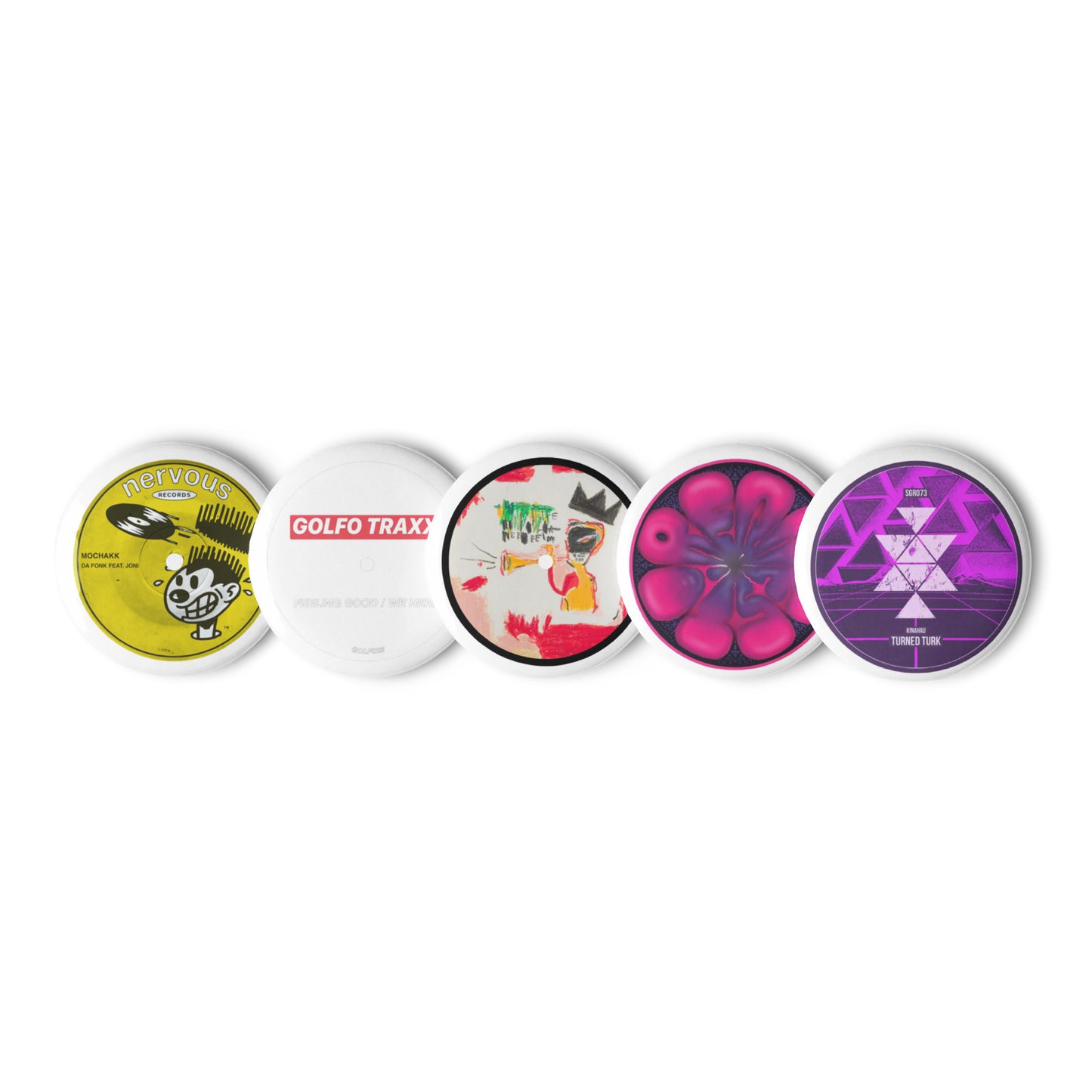 The Funkiest Pin Set 2 Funky Discs Series - Summer 2024 Collection