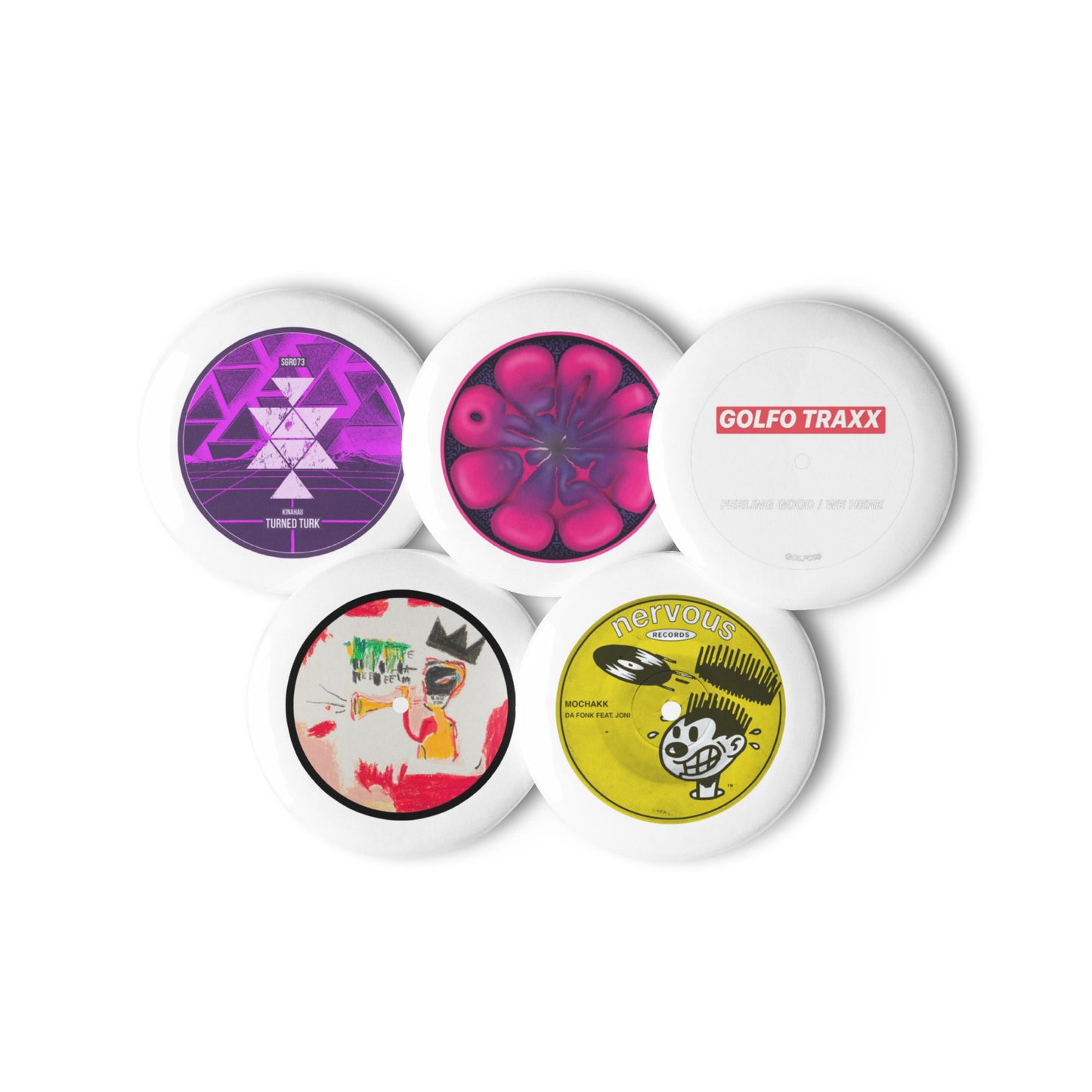 The Funkiest Pin Set 2 Funky Discs Series - Summer 2024 Collection