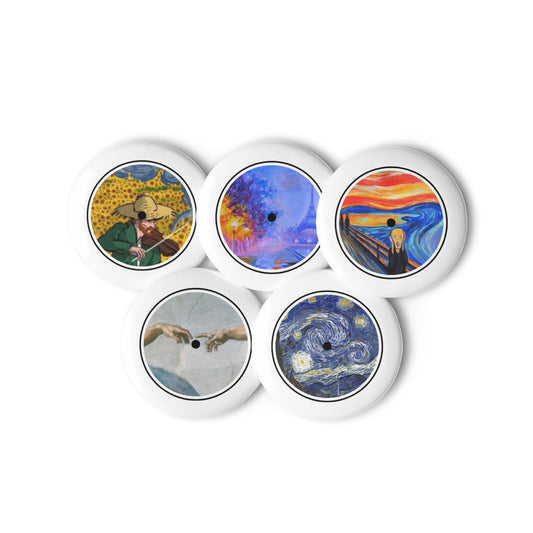 Artist Discs Series Pin Set - Summer 2024 Collection