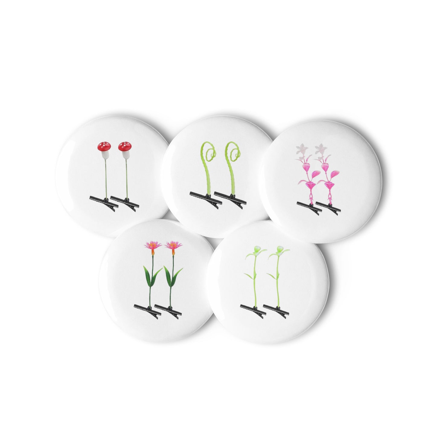 Pin Set Sprouts Series - Summer 2024 Collection