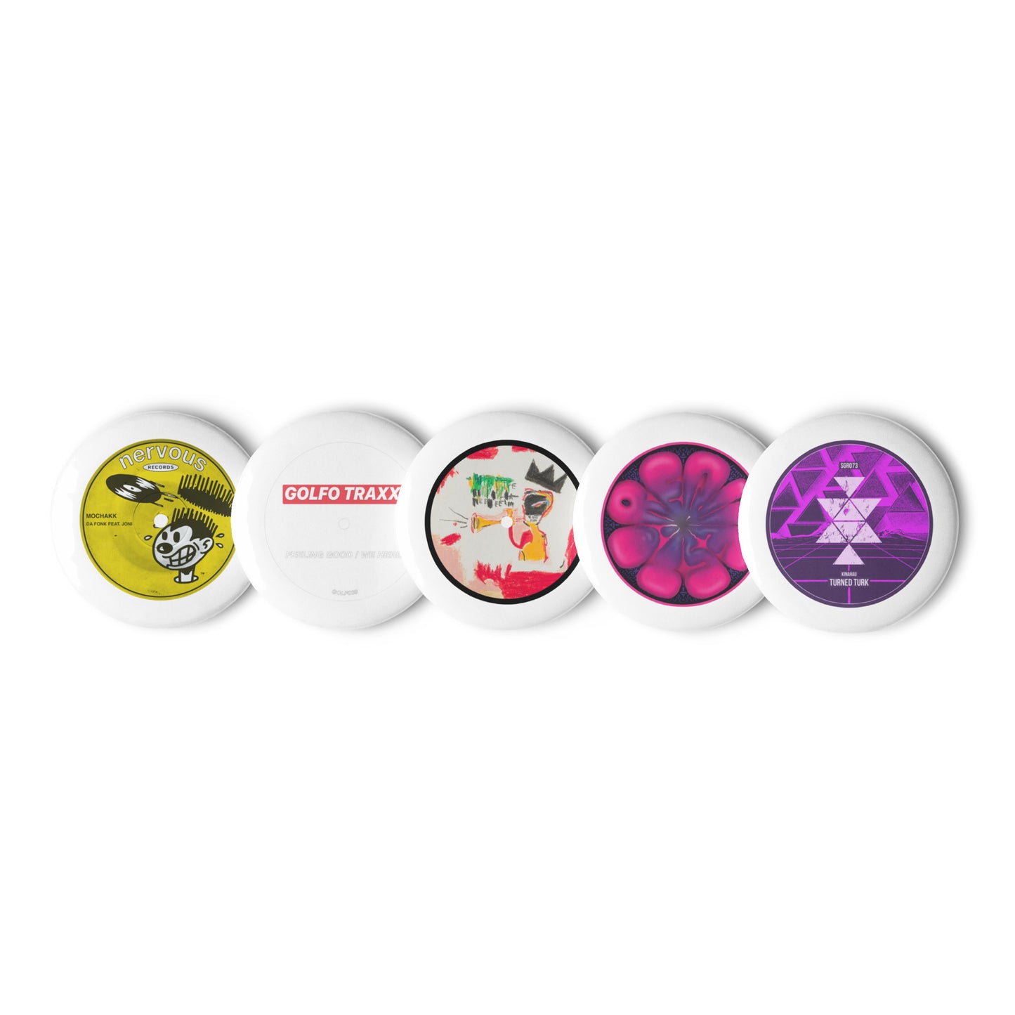 The Funkiest Pin Set 2 Funky Discs Series - Summer 2024 Collection