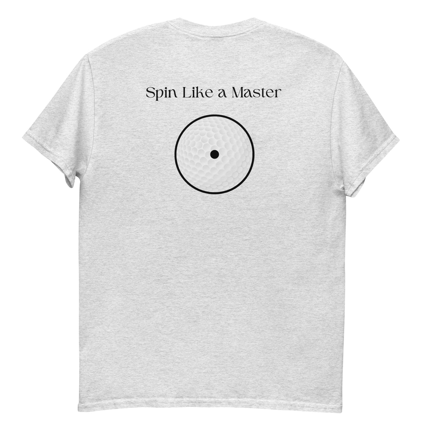 Spin Like a Master Scratch Golf Club Series Tee - Summer 2024 Collection