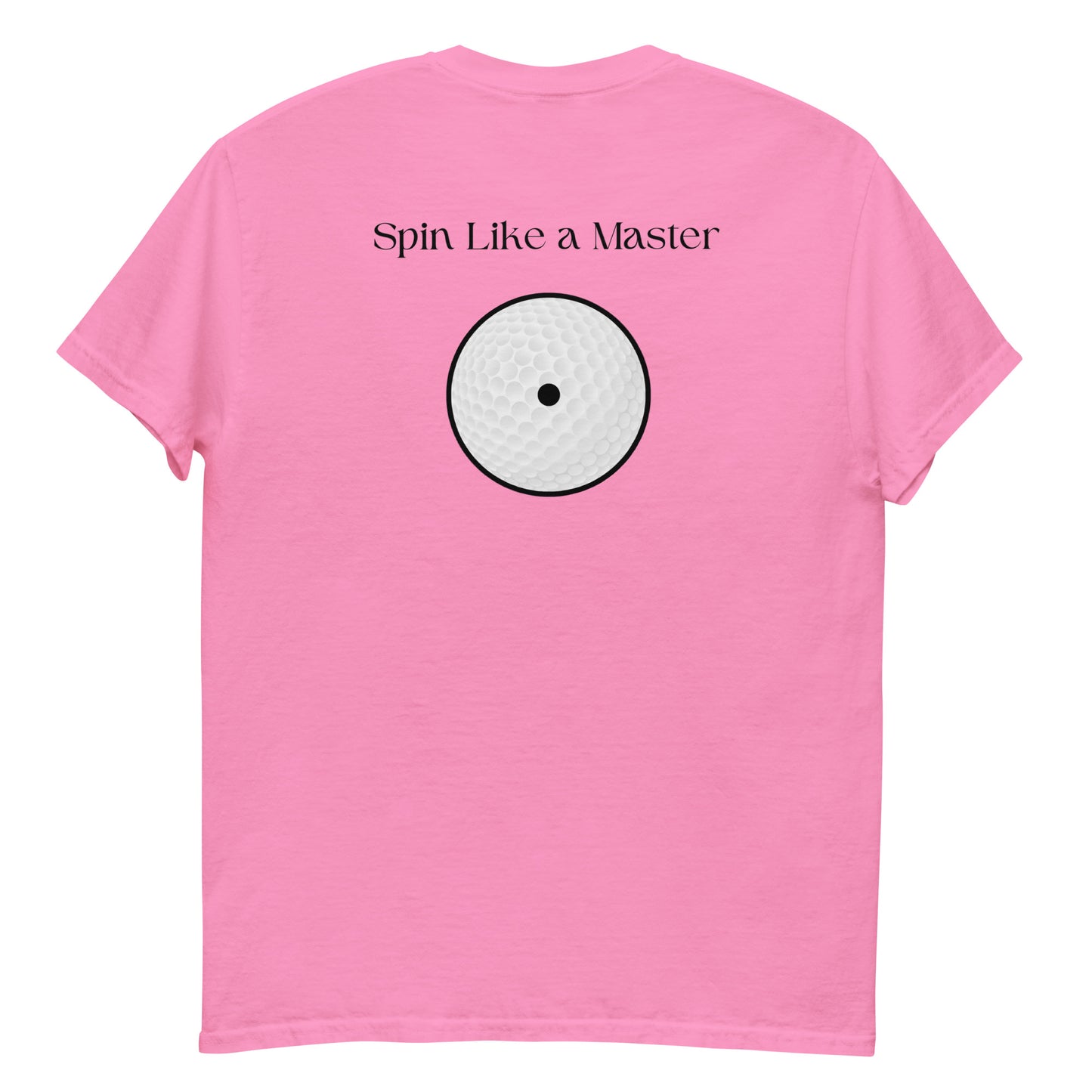 Spin Like a Master Scratch Golf Club Series Tee - Summer 2024 Collection