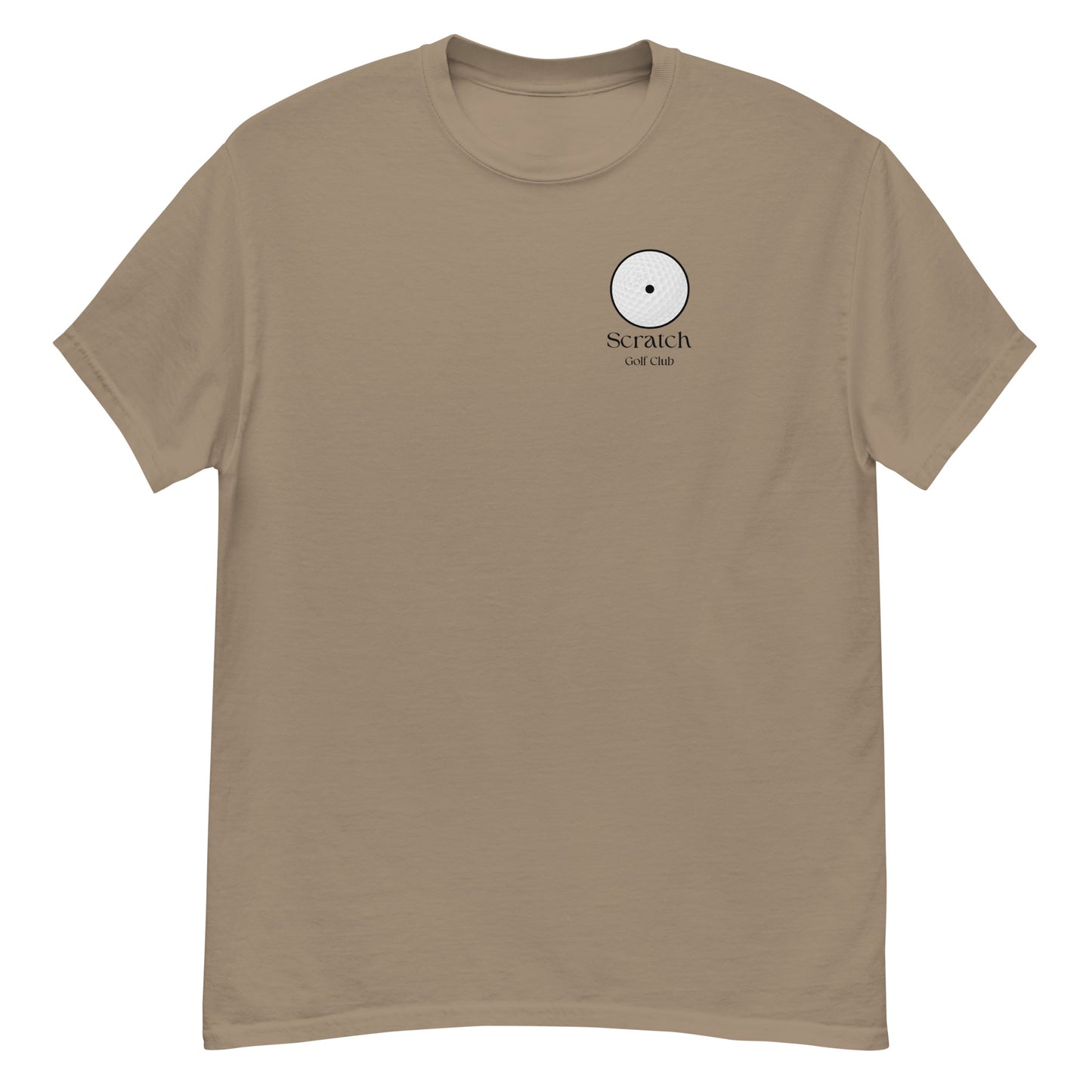 Spin Like a Master Scratch Golf Club Series Tee - Summer 2024 Collection