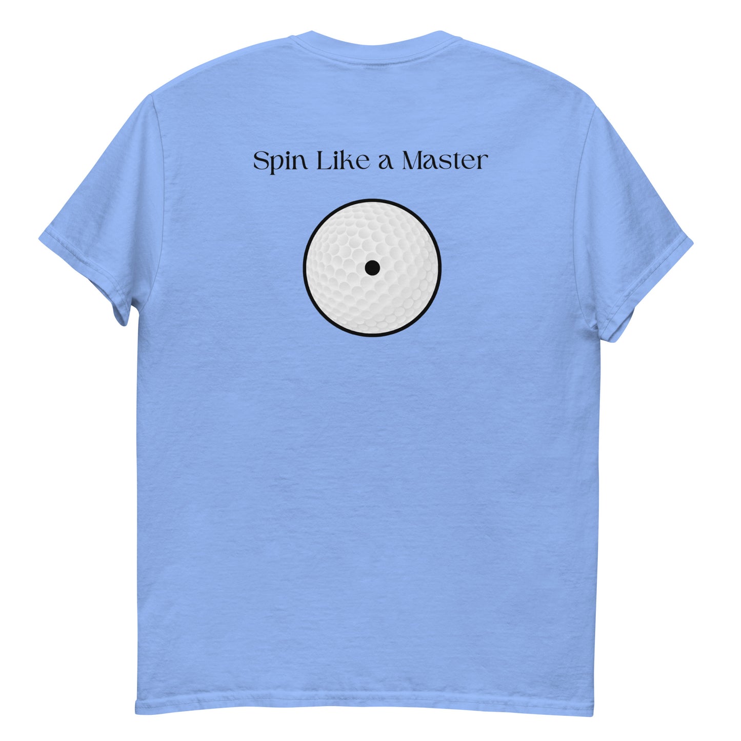 Spin Like a Master Scratch Golf Club Series Tee - Summer 2024 Collection