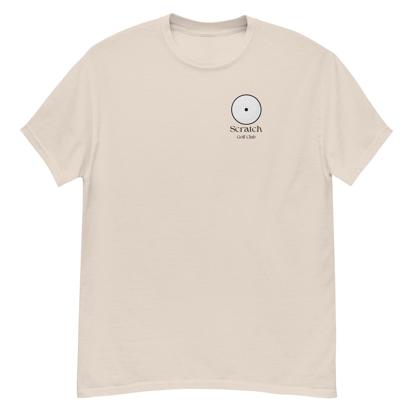 Spin Like a Master Scratch Golf Club Series Tee - Summer 2024 Collection