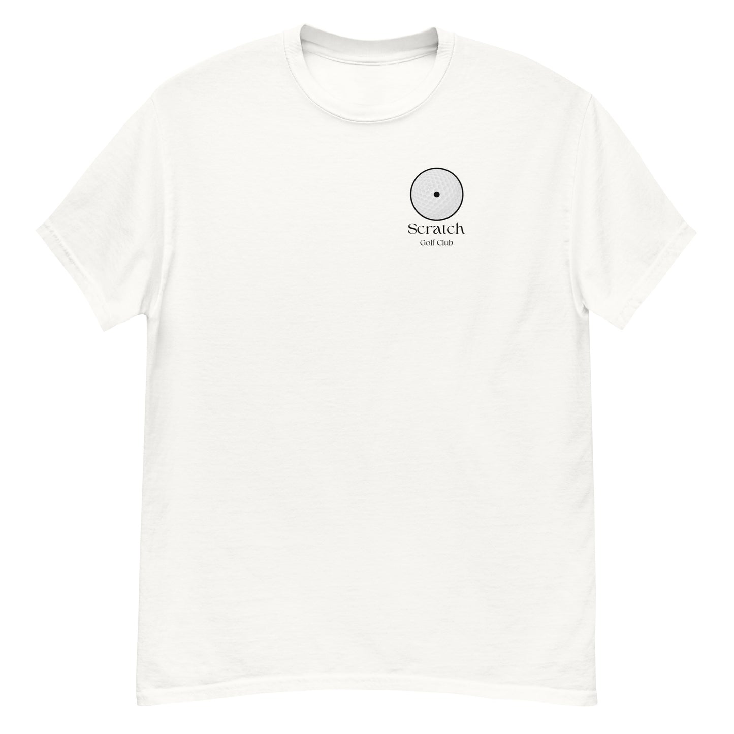 Spin Like a Master Scratch Golf Club Series Tee - Summer 2024 Collection