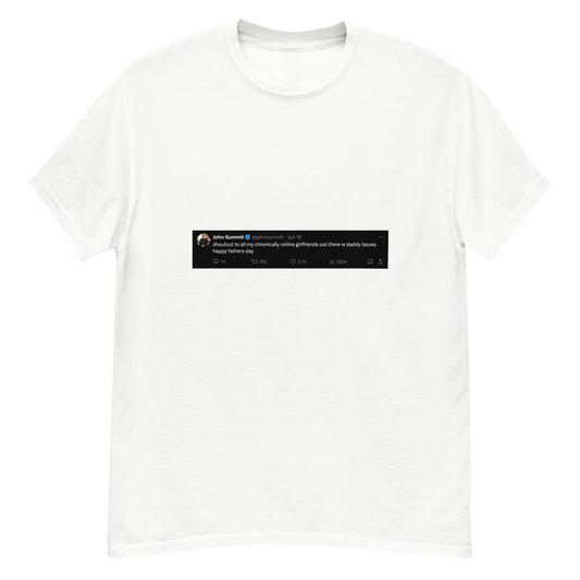 #1 Tweets Series Tee - Summer 2024 Collection